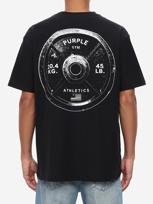 Футболка муж PURPLE P104-TJBS326 BLACK - 4