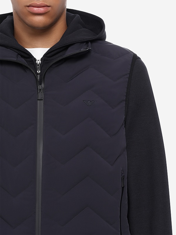 Жилет утепленный муж Emporio Armani EM004946 AF18499 UB118 ICONICO 0920 BLU NAVY EA - 6