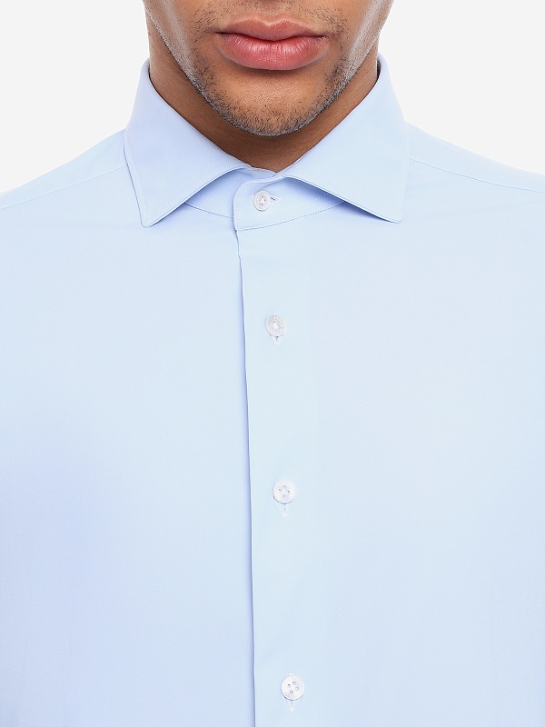 Сорочка муж Barba Napoli 54174 / 02 LIGHT BLU - 4