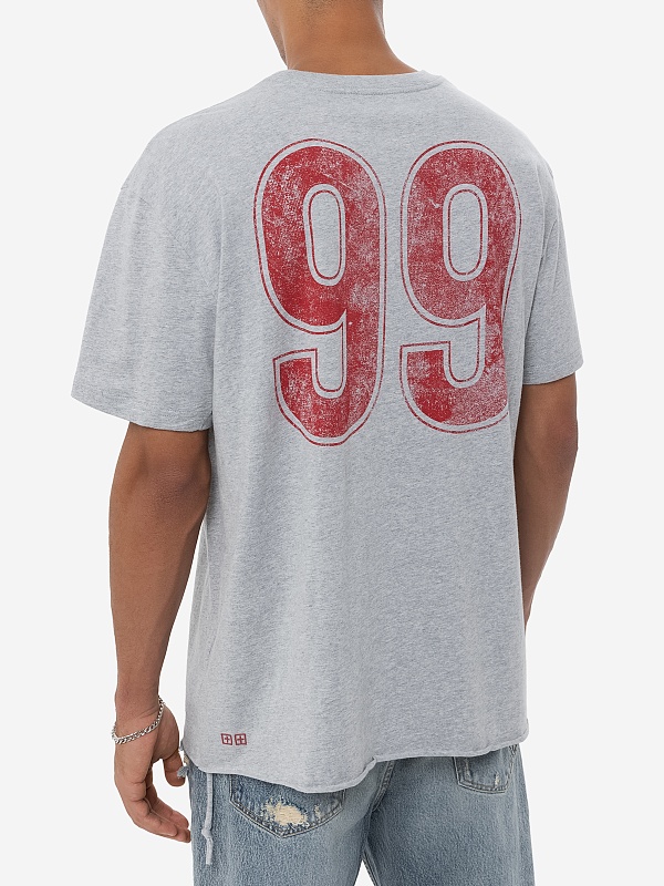 Футболка муж Ksubi MSP25TE038 GREY - 3