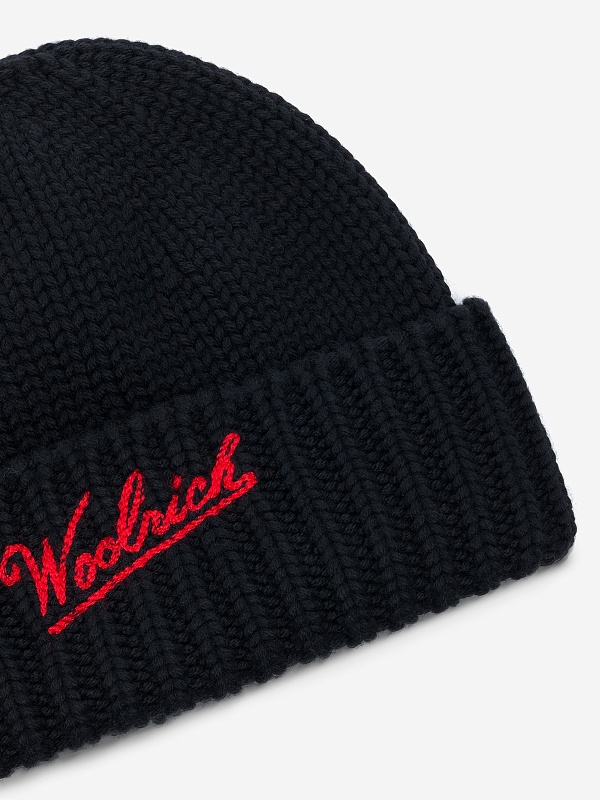 Шапка муж Woolrich CFWOAC0288MRUF0428 BLACK - 1