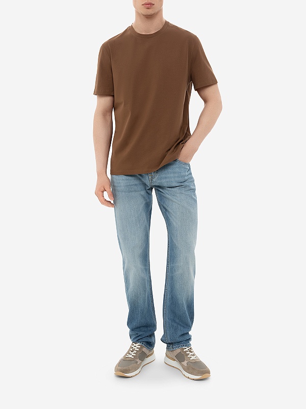 Футболка муж 7 For All Mankind JSIM2370NU BROWN - 1