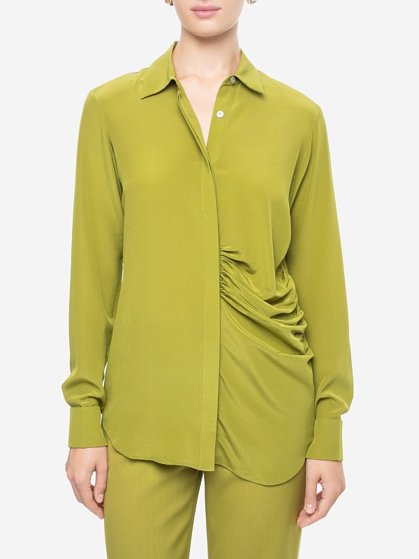 Блуза жен Noon by Noor 2224 B PALM GREEN - 2