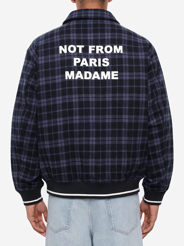 Бомбер муж Drôle de Monsieur PERM-JT287-WO050-NY NAVY - 4