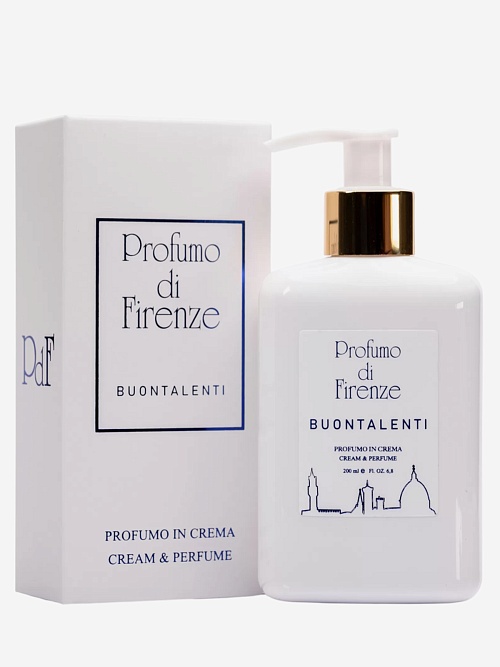 Крем для тела и рук унисекс Profumo di Firenze 8055277284341 BUONTALENTI 200 мл - 0