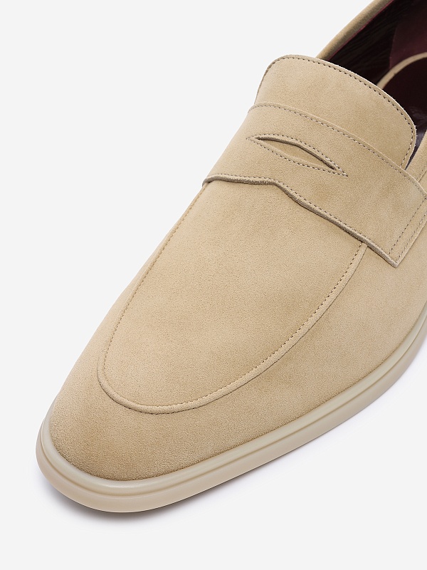 Лоферы муж Bougeotte MLGS-SUCSVK-ALMOND ALMOND BEIGE/10932 - 5