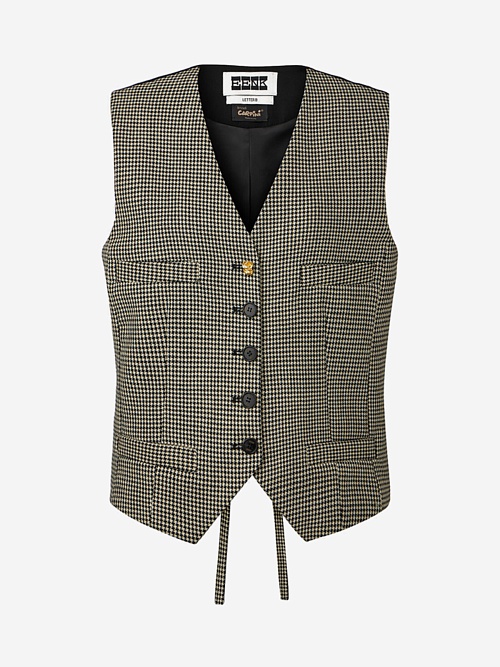 Жилет жен EENK EEB-1P350-VT01-BI Black/Cream - 0