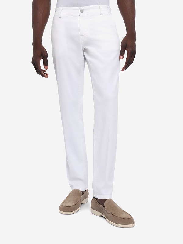 Джинсы муж Barba Napoli T10442 801 WHITE - 3