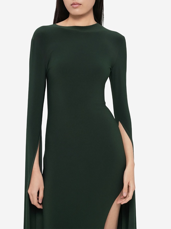 Платье жен Norma Kamali KK4253PL818869 EMERALD - 3