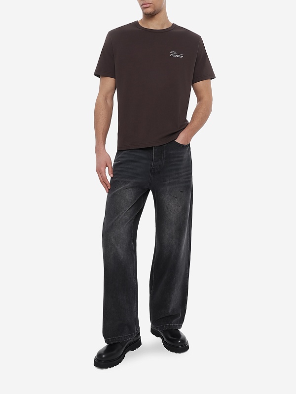 Футболка муж A.P.C. COHMW-H26577 CAA BROWN - 1