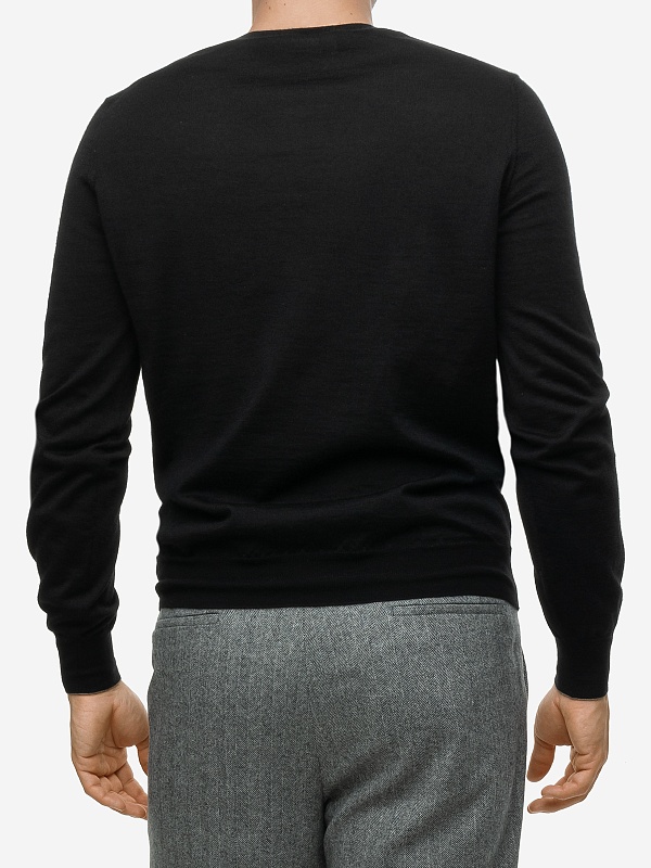 Свитер муж Brunello Cucinelli M2300100 NERO - 3