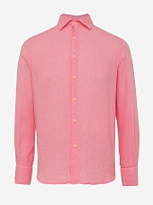 Рубашка муж MC2 Saint Barth PAMP001 01299F LINEN 23 BUBBLE PINK