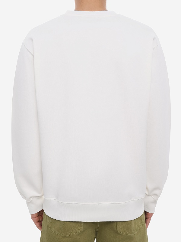 Толстовка муж Drôle de Monsieur K-SW201-CO127-OW OFF WHITE - 4