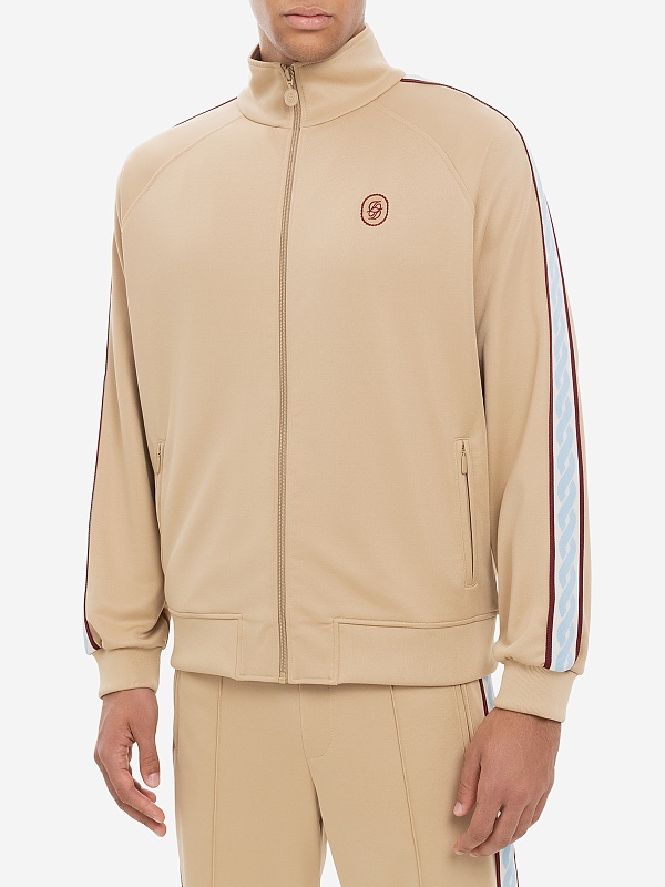 Толстовка на молнии муж Drôle de Monsieur H-SJ007-PL135-DBG DARK BEIGE - 2