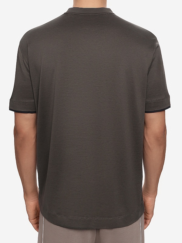 Футболка муж Emporio Armani EM002939 AF18312 U8120 BLACK INK - 4