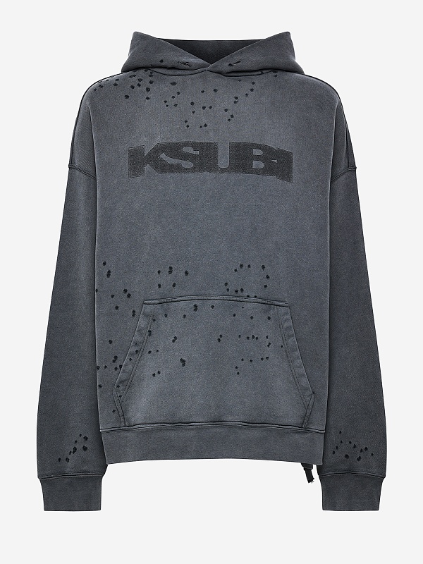 Худи муж Ksubi MPF25FL005 black - 5