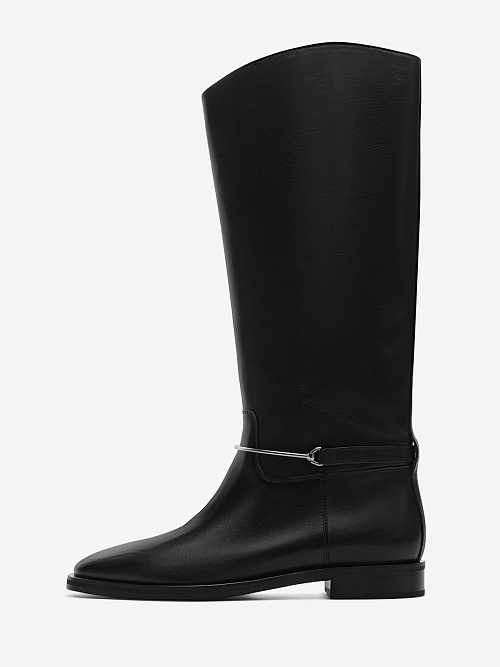 Сапоги жен Kennel & Schmenger 38800-220 schwarz/silver Sohle schwarz - 0