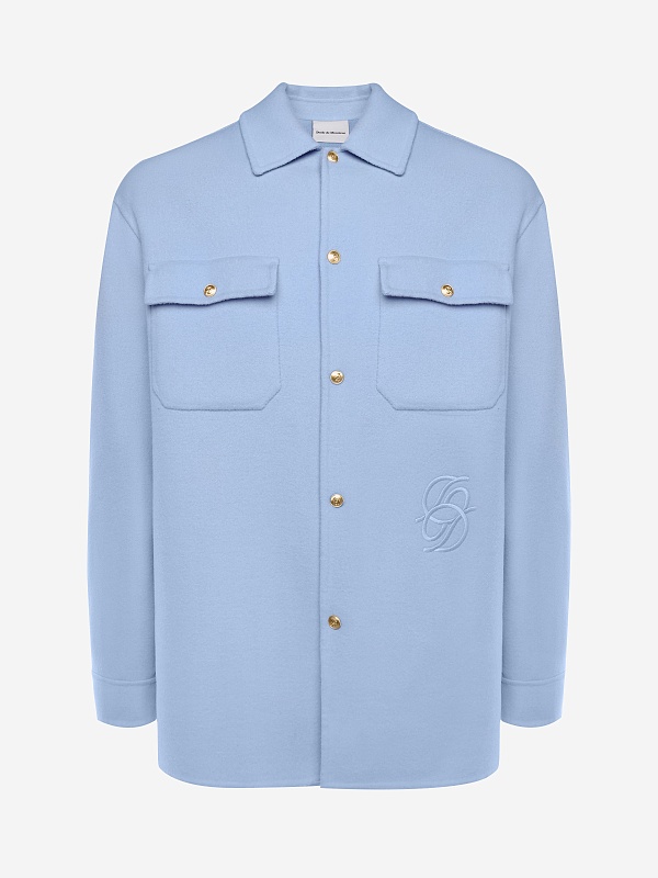 Куртка муж Drôle de Monsieur J-JT254-WO031-LBE LIGHT BLUE - 0