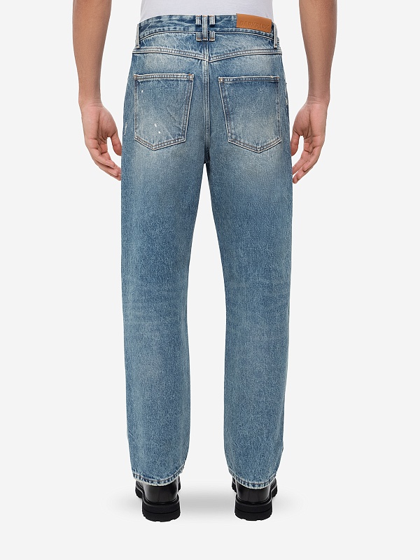 Джинсы муж DARKPARK MTR02 DBL01W054 MEDIUM WASH DROPLET - 3