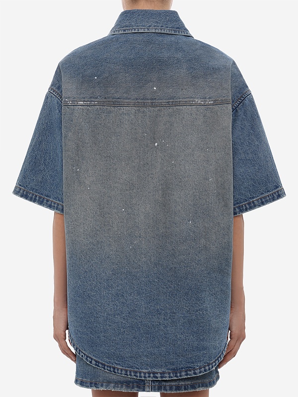 Рубашка жен Ksubi WSP26SH006 denim - 4