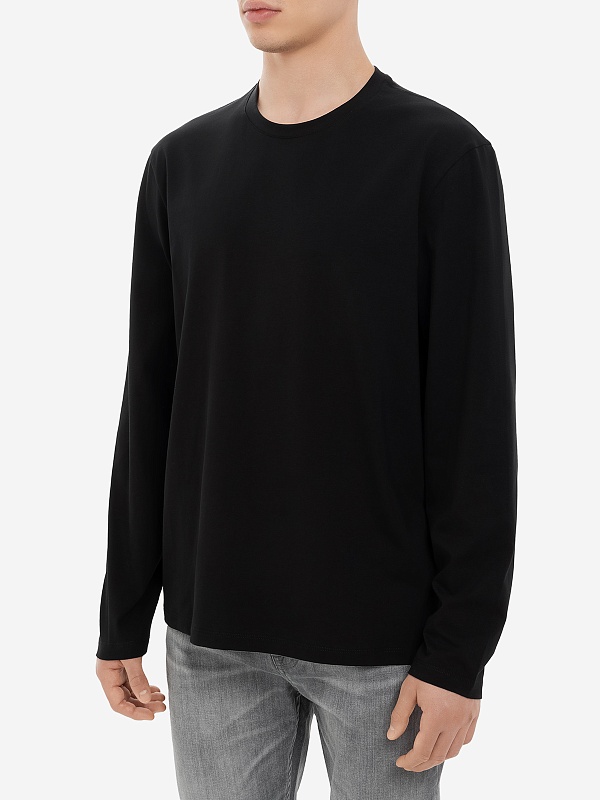 Футболка с длинным рукавом муж 7 For All Mankind JSPM2370BK BLACK - 3