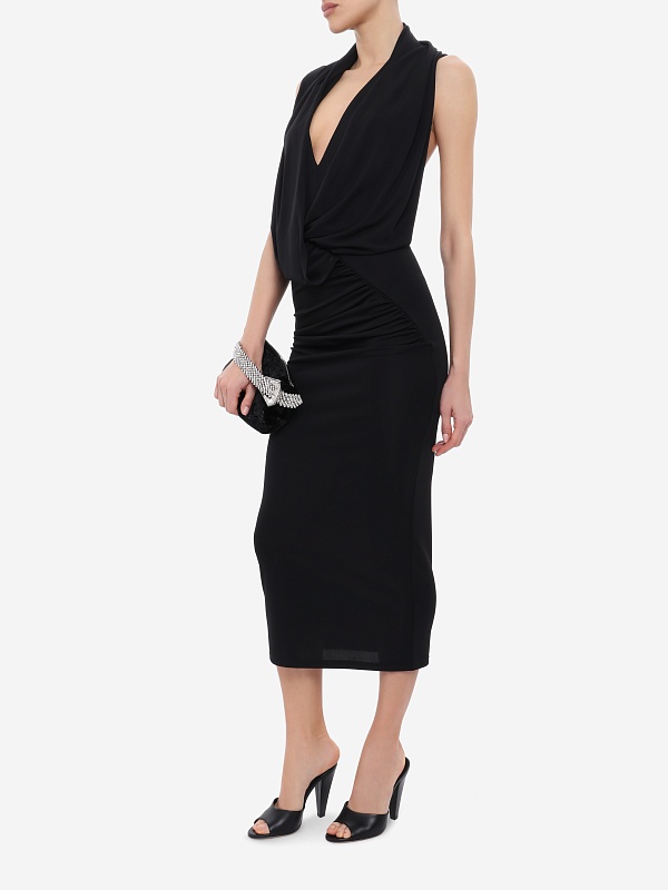 Платье жен THE ANDAMANE T190151A TJP073 BLACK - 1