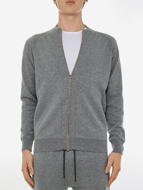 Кардиган муж AGNONA AI23P_KH06U38_7K1207 K33 FLANNEL - 3