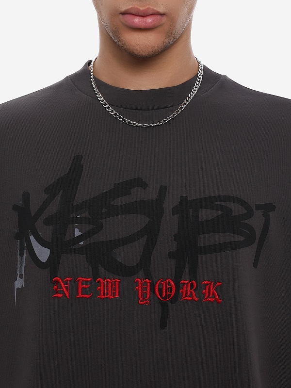 Футболка муж Ksubi MPS26TE024 khaki - 5