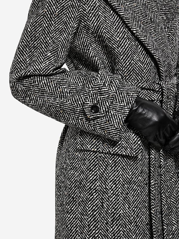 Пальто жен TAGLIATORE JULIA 110007 N1075 2111 NERO - 3