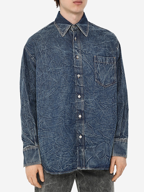 Рубашка муж MM6 SH0DT0015 S30460 993 - 3