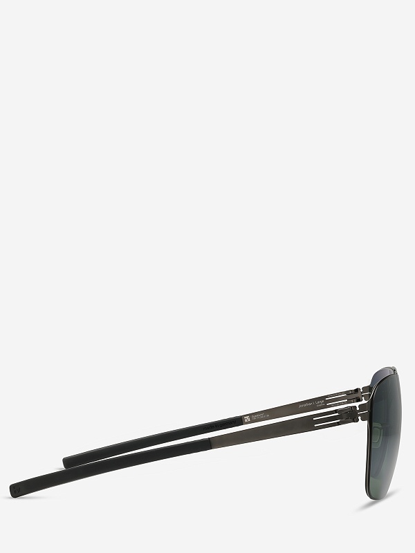 Ic Berlin IB Jonathan I Large Graphite Black Green Polarized Flex 59 18 145 - 2