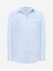 Рубашка жен MC2 Saint Barth CYS0002 08808L LINEN SB HOLED 31 EMB