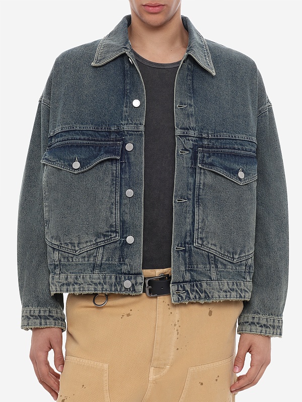 Куртка джинсовая муж Etudes Studio E26MMOUT512-03 CREAM - 3