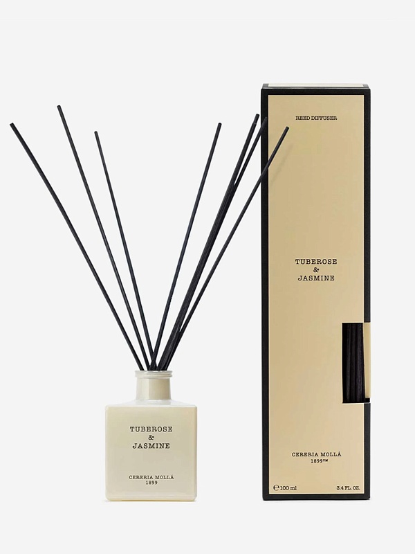 Диффузор унисекс Cereria Molla 1899 1319 Tuberose & Jasmine 100 мл - 1