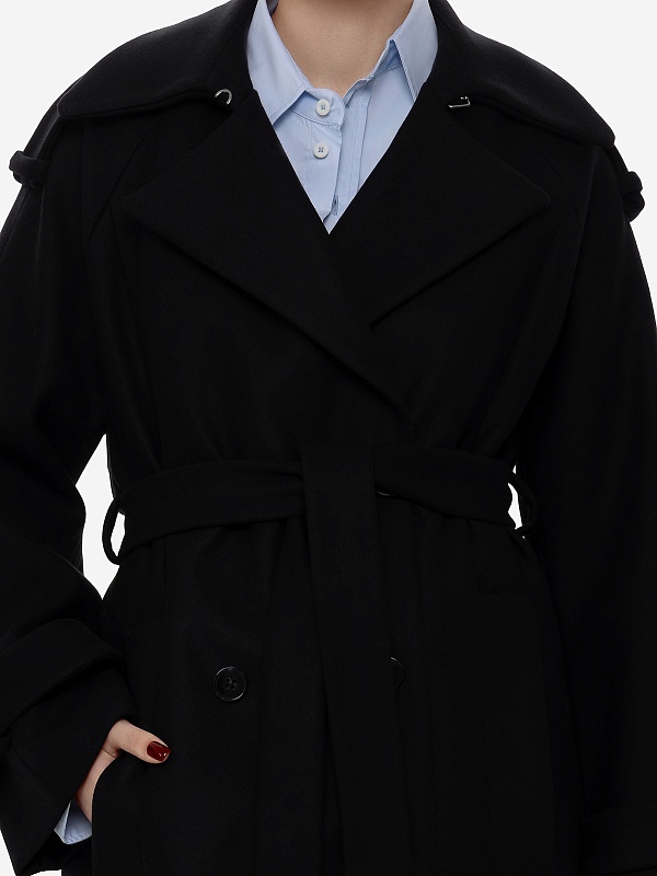 Пальто жен IVY OAK IO111137 BK999 - 5