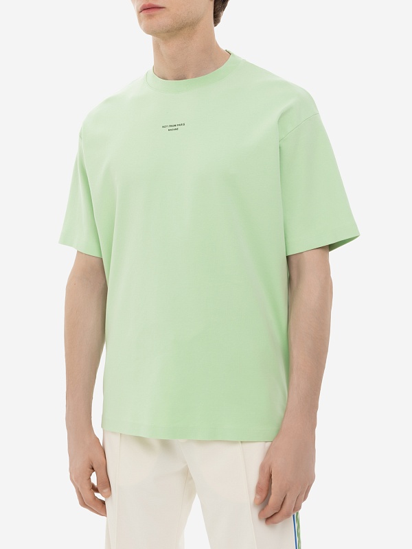 Футболка муж Drôle de Monsieur G-TS202-CO002-LGN LIGHT GREEN - 3