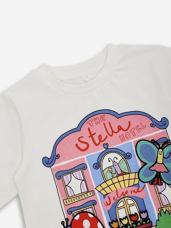 Футболка дев Stella McCartney TY8A11 Z0434 101 - 1
