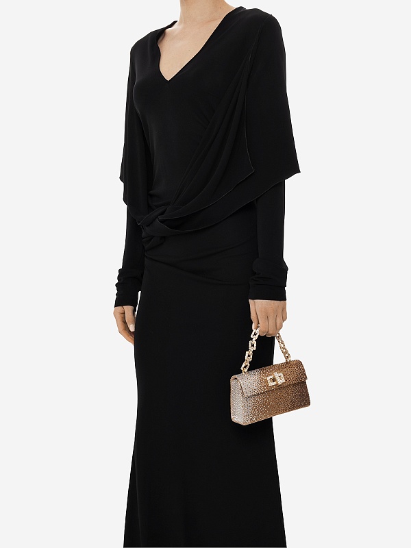 Сумка жен Gedebe MINISPHSTNCRYDEG CHAMPAGNE + CRYSTAL DEGRADÃ (SMOKED TOPAZ-LIGHT CO - 5