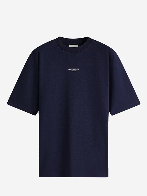 Футболка муж Drôle de Monsieur PERM-TS202-CO002-NY NAVY - 0