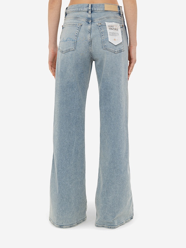 Джинсы жен 7 For All Mankind JSP01200VY LIGHT BLUE - 4