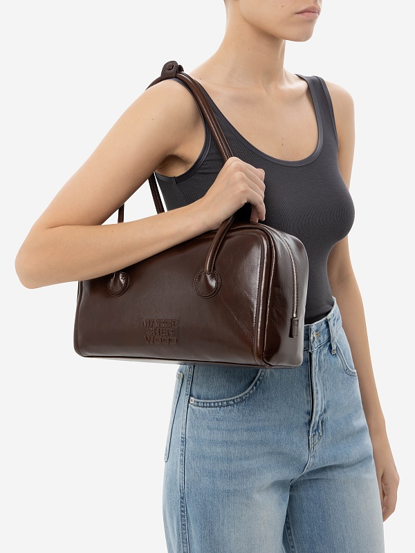 Сумка жен MARGESHERWOOD EE047883 MOCHA CRINKLE - 5