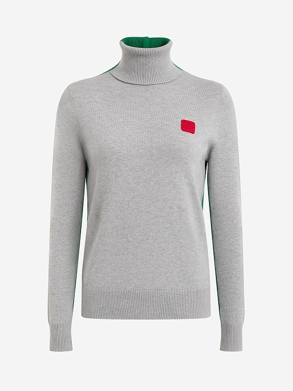 Водолазка жен MAX&CO 2626366023200 001 MELANGE GREY - 0