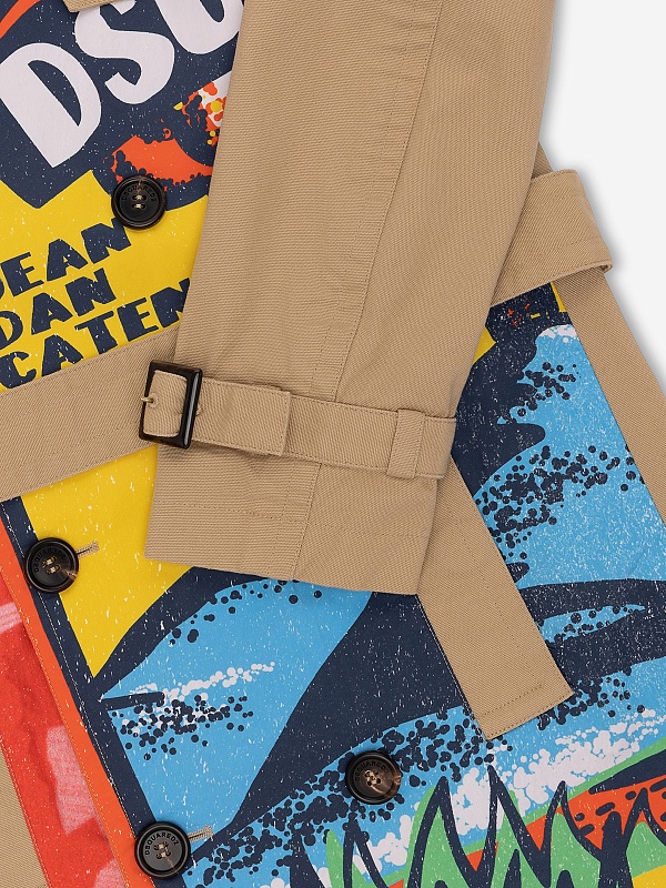 Плащ дев Dsquared2 DQ1904 D0A5L DQ710 - 4