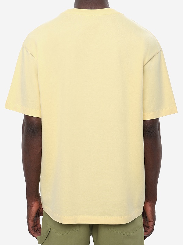 Футболка муж Drôle de Monsieur J-TS289-CO248-LYL LIGHT YELLOW - 4