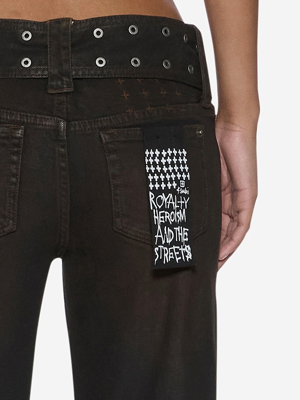 Джинсы жен Ksubi WPS26DJ028 brown - 3