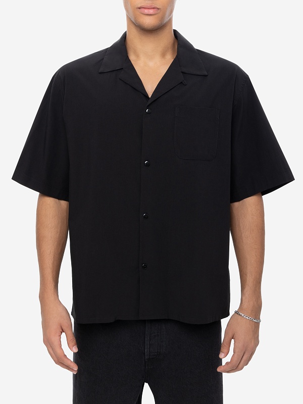 Рубашка муж John Elliott E050F9110A Black - 2