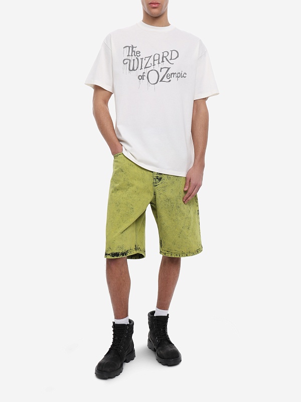 Футболка муж Aries AR6001005 WHITE - 1