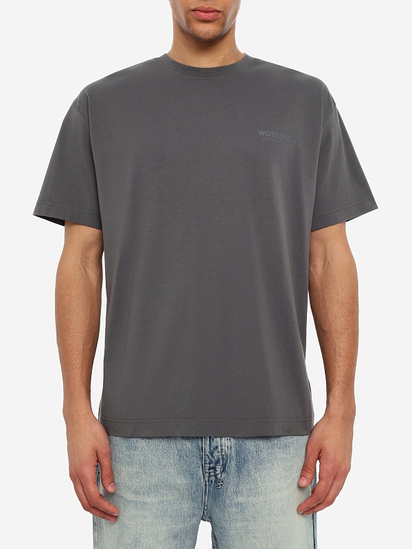 Футболка муж Woolrich CFWOTE2010MRUT5334 GREY SHADOW - 3