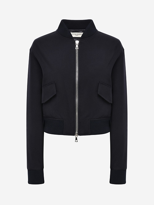 Бомбер жен Officine Generale W25WOTW600 DARK NAVY - 0