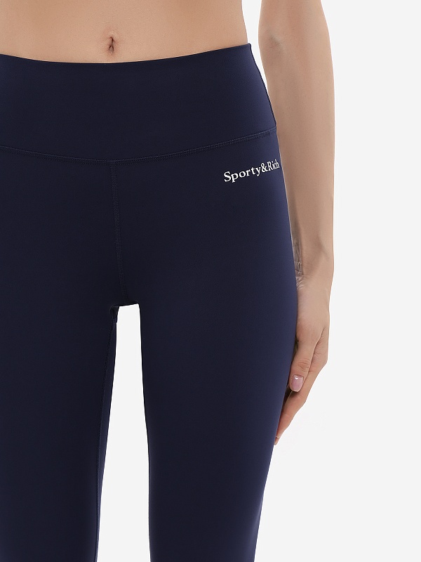 Леггинсы (спортивные) жен Sporty & Rich PA00261300BL106 Dark Navy - 5